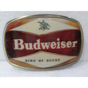 2010 Limited Edition Budweiser King Of Beers Belt Buckle Fits up to 1.5" Belt